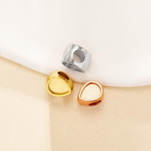 Ατσάλινο Charm Σταγόνα  1τμχ