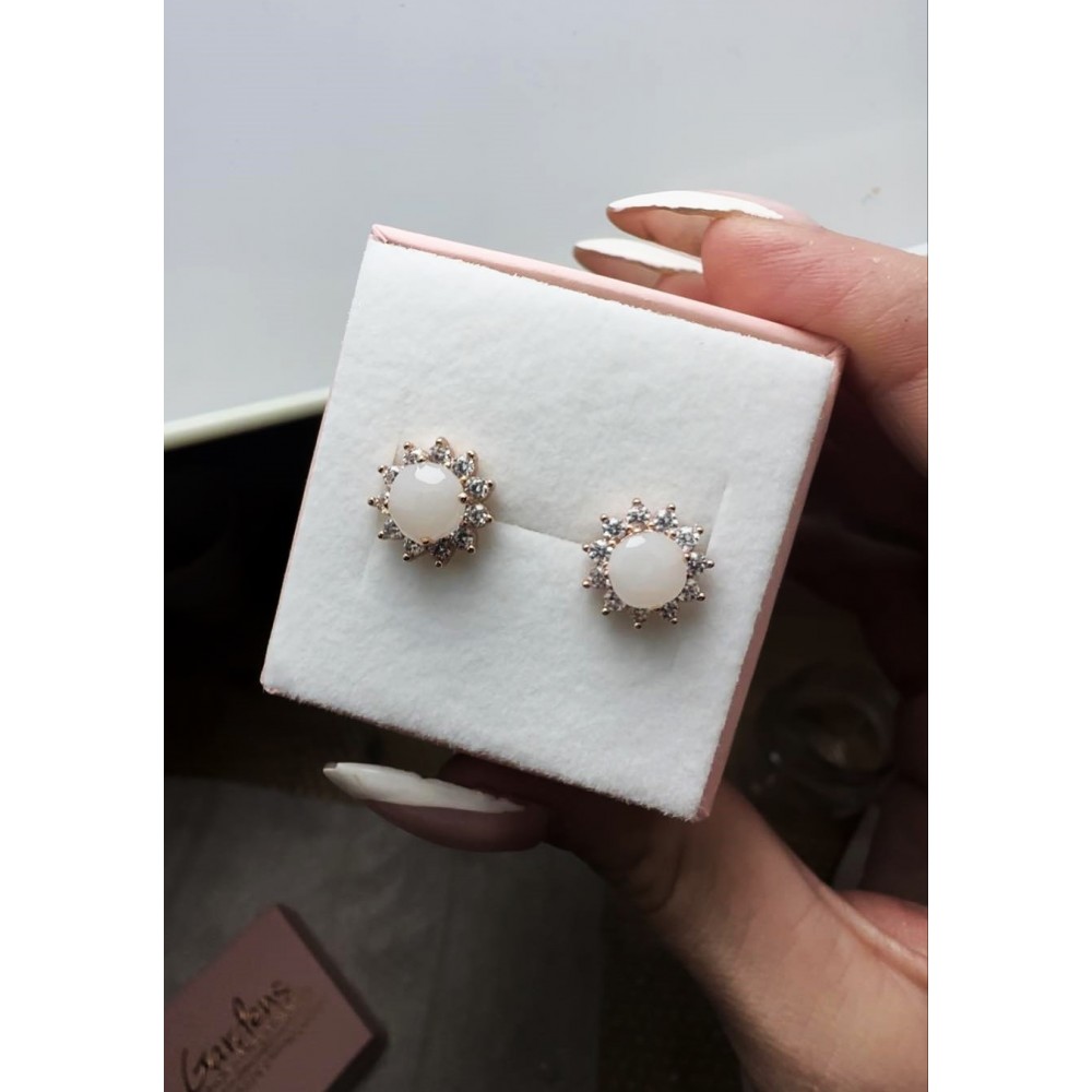 Σκουλαρίκια Ροζέτες 