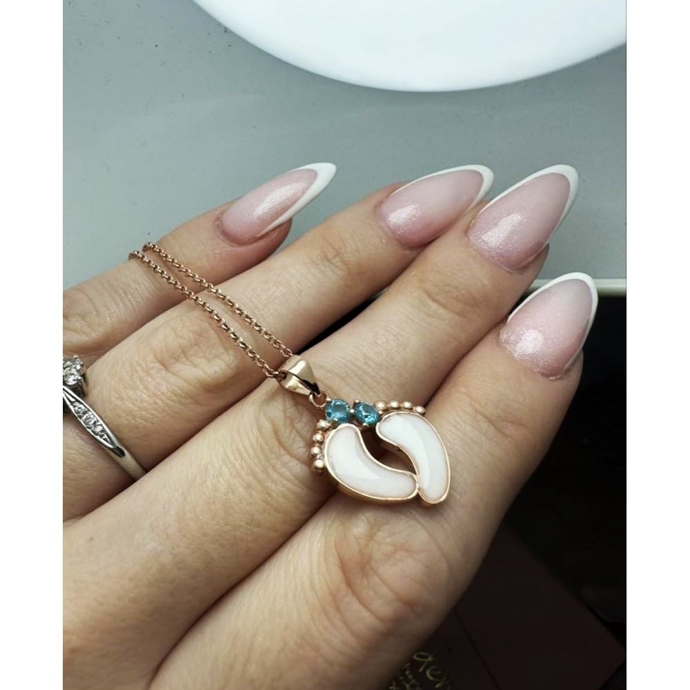 Baby Feet Necklace