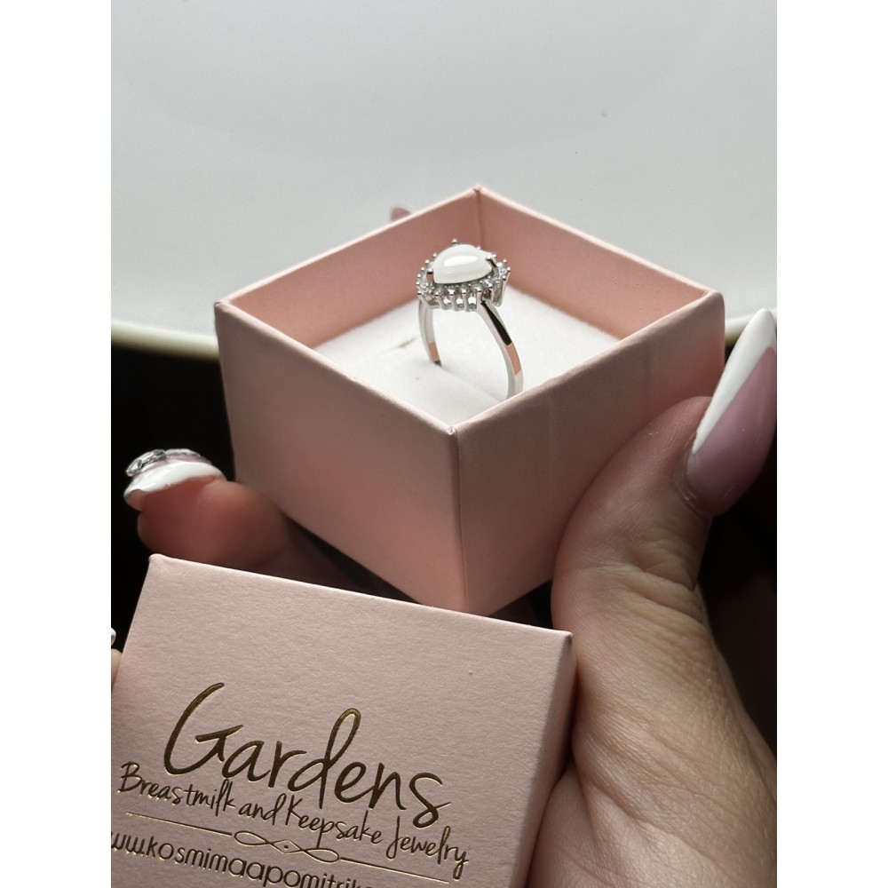 Diamond Heart Ring 