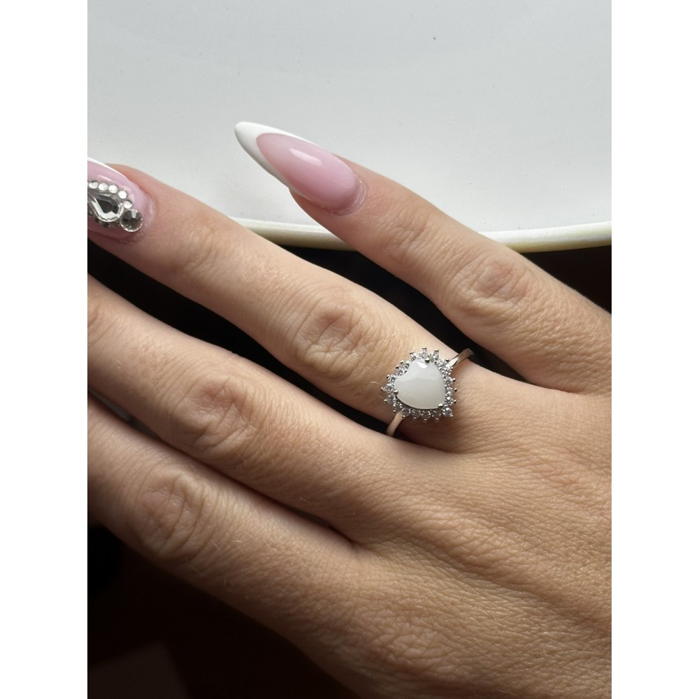 Diamond Heart Ring 