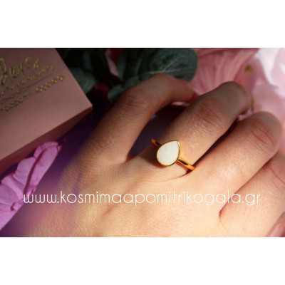 Δαχτυλίδι Casual Σταγόνα (New) 